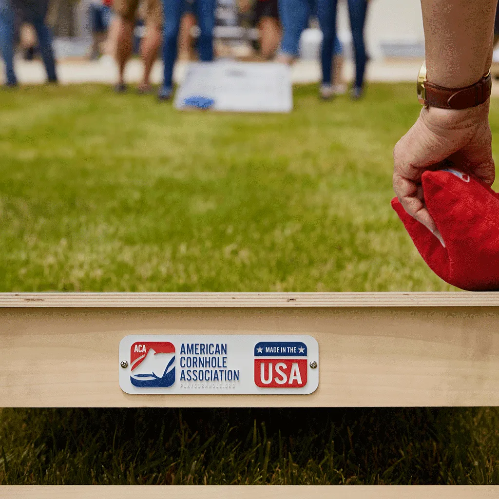 1776 American Flag Star Cornhole Boards