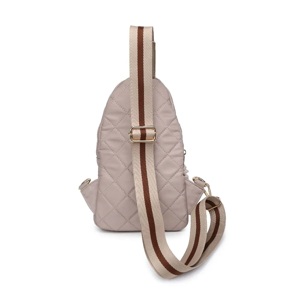 Ace - Quilted Nylon Sling Backpack