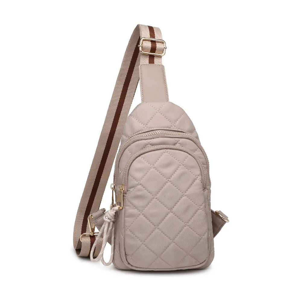 Ace - Quilted Nylon Sling Backpack