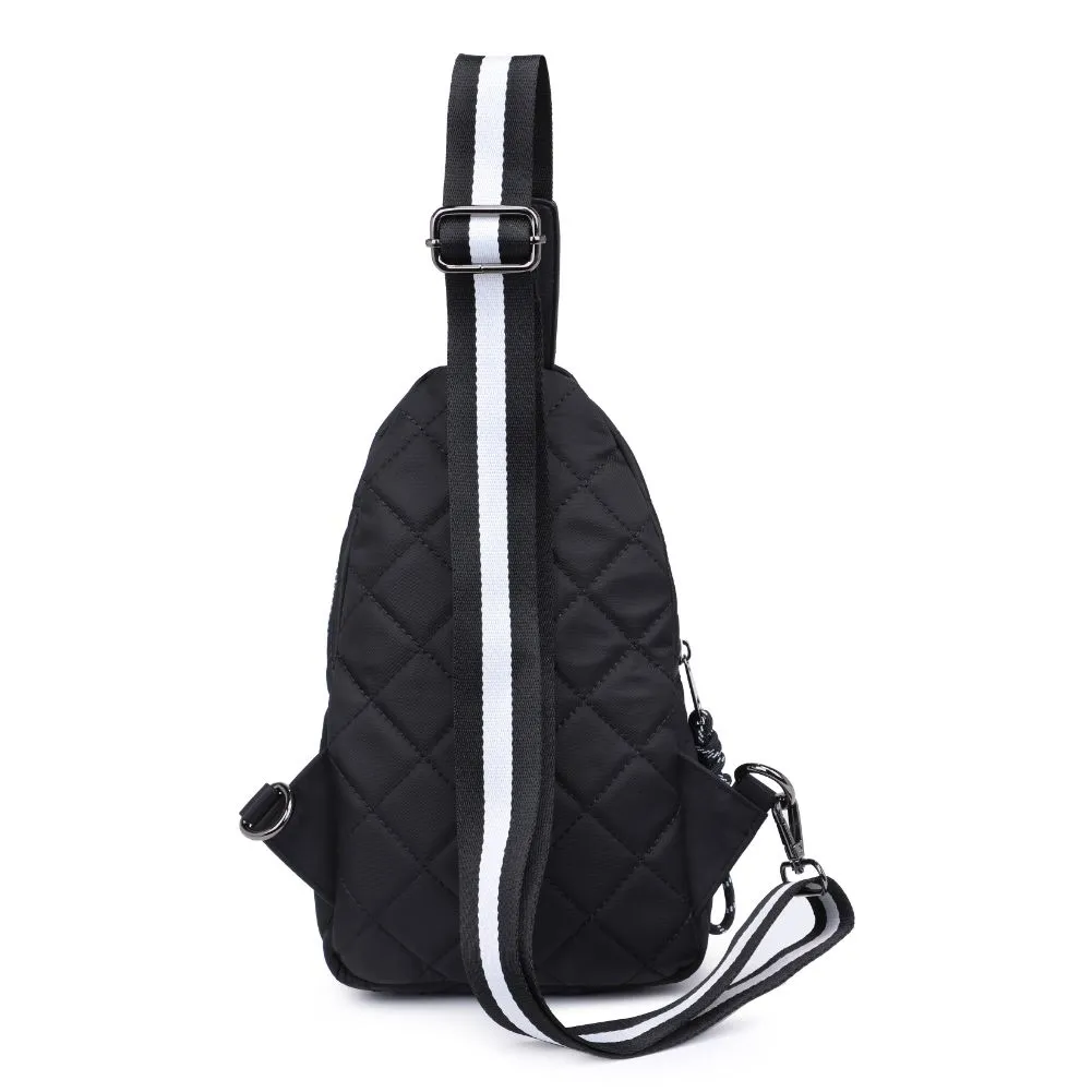 Ace - Quilted Nylon Sling Backpack