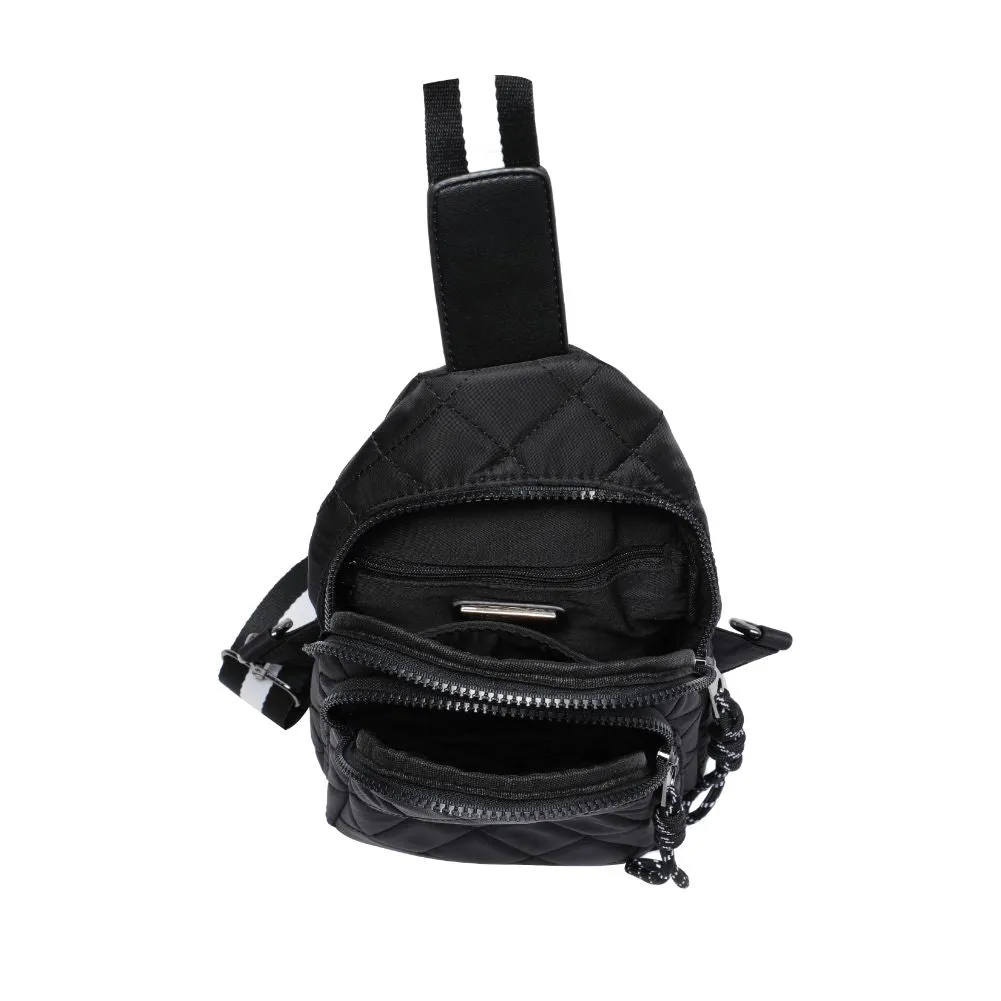 Ace - Quilted Nylon Sling Backpack