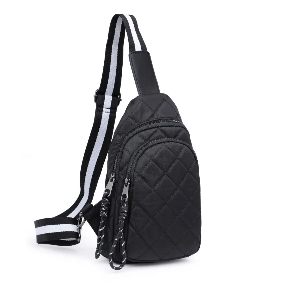 Ace - Quilted Nylon Sling Backpack