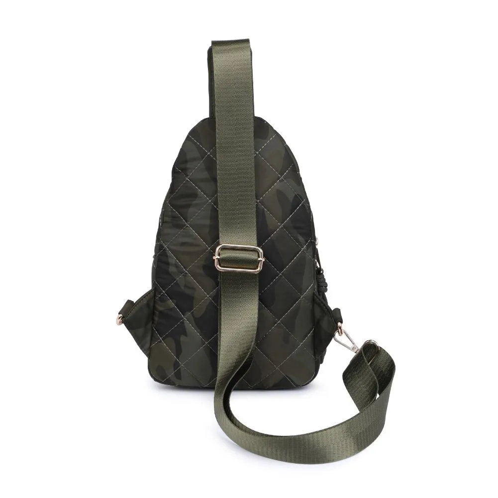 Ace - Quilted Nylon Sling Backpack