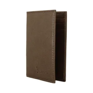 Billionaire Italian Couture Elegant Leather Men's Wallet in Brown