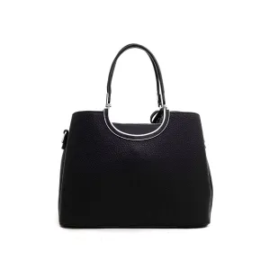 Black Formal Hand Bag P35960