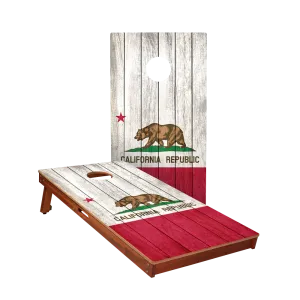 California Bear Flag Sig Pro Cornhole Boards