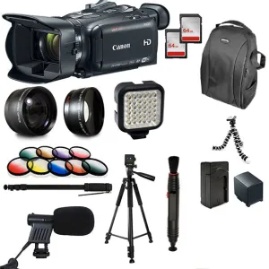 Canon XA30 HD Professional Video Camcorder   25 Piece Accessory Bundle Kit