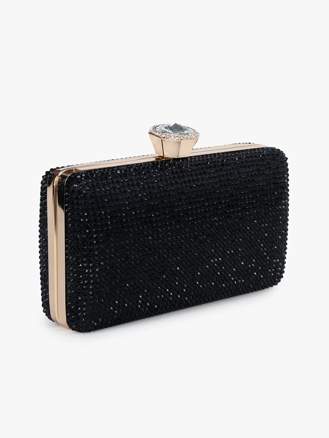 Chic Studded Party Clutch