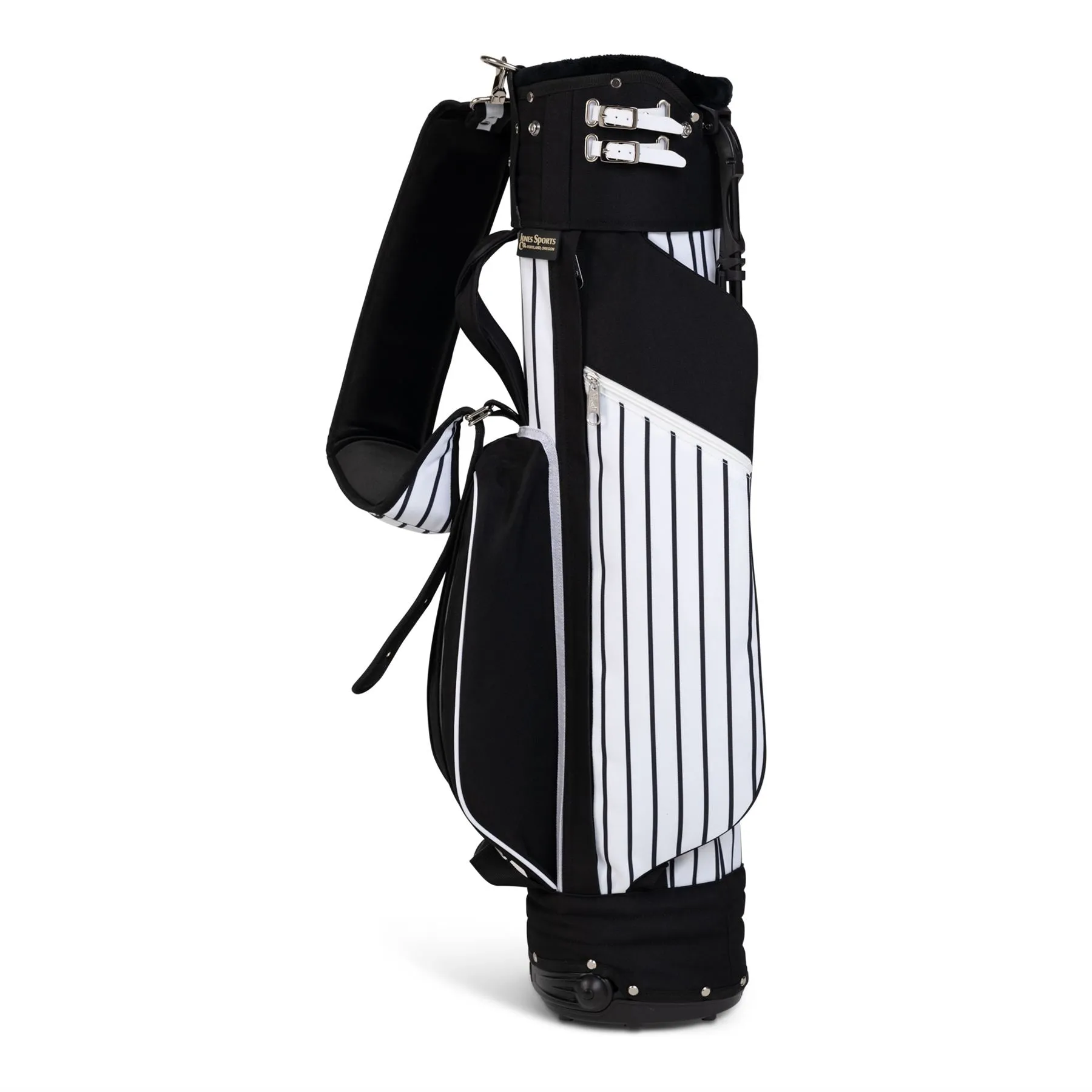 Classic Stand Bag Black Pinstripe - 2024