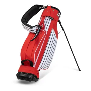 Classic Stand Bag Red Pinstripe - 2024