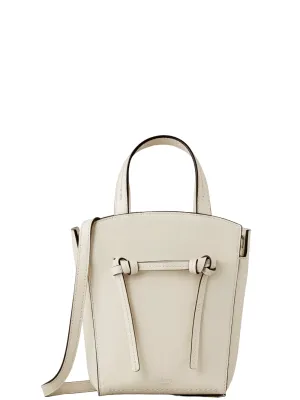 Clovelly Mini Tote Eggshell Refined Flat Calf