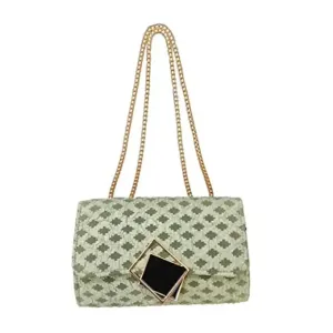 Daniel Clark Women's stylish Sling Bags(Green)