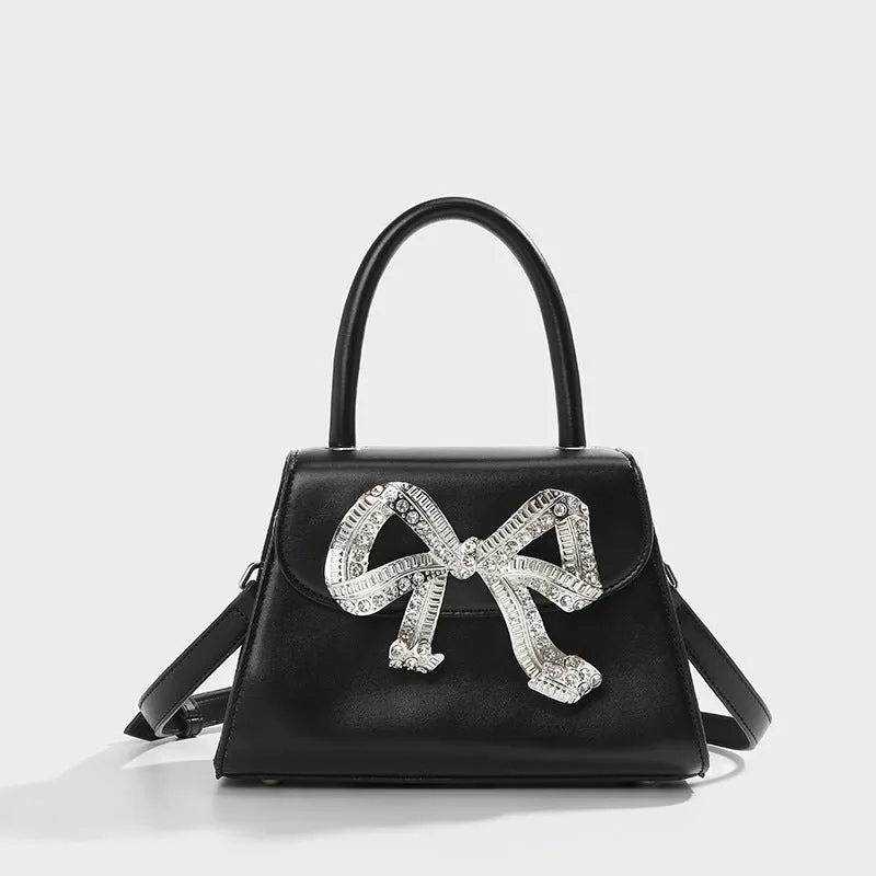 Diamond Shiny Bow Handbags/Sling Bags