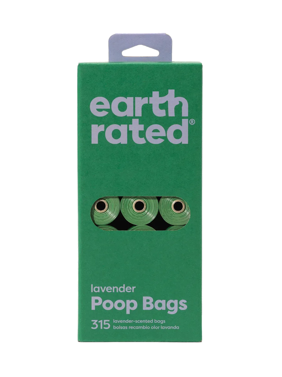 Earth Rated 315 Bags on 21 Refill Rolls, Lavender