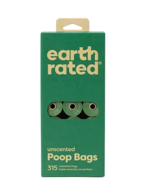 Earth Rated 315 Bags on 21 Refill Rolls, Unscented