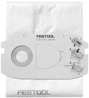 Festool | Filter bags CT Mini X5 bags