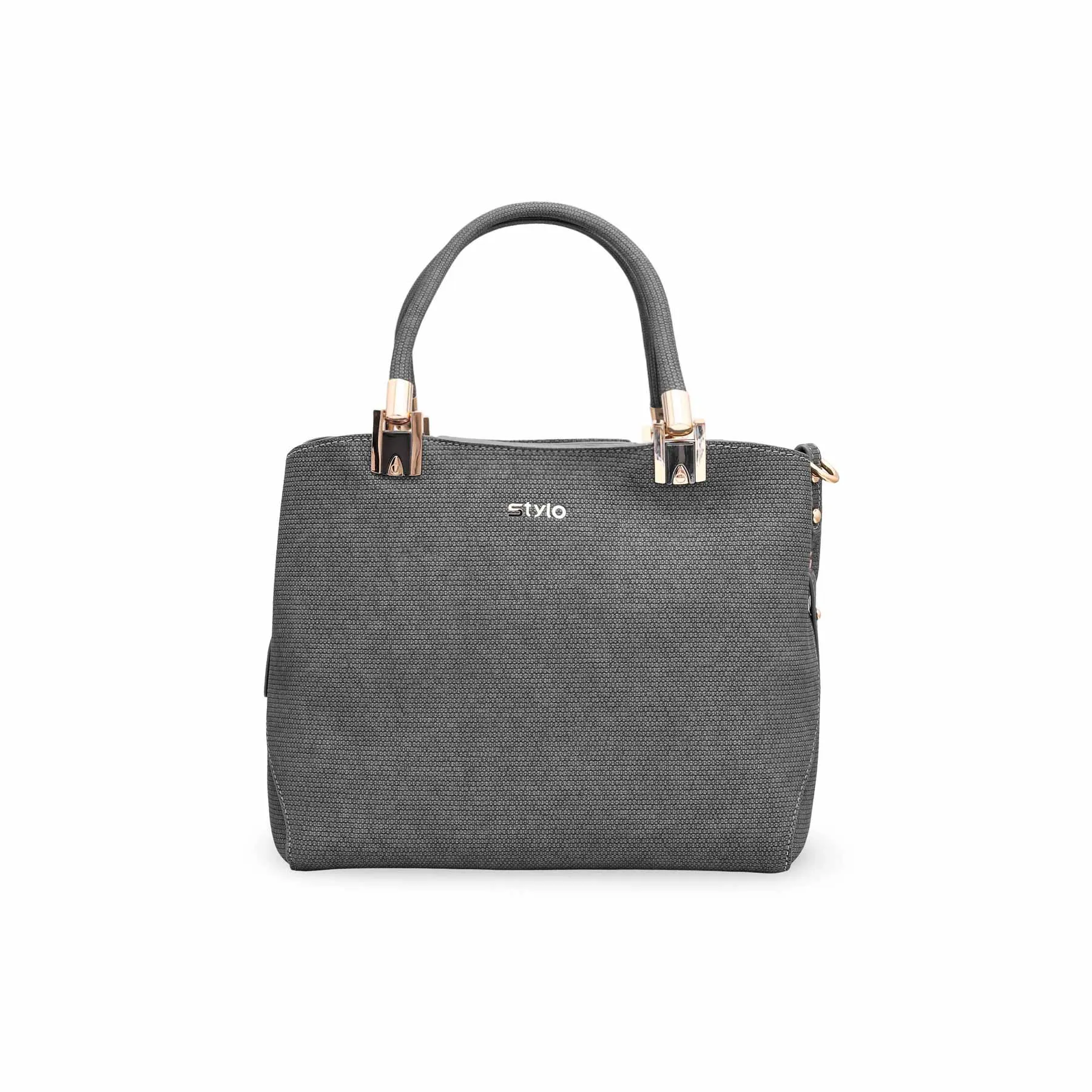 Grey Formal Handbag for Women P36135