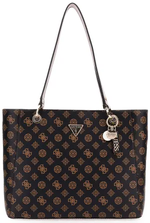 Guess Noelle Shopper Bag In Mocha For Women