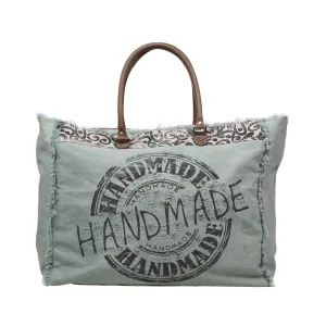 Handmade Print Weekender Bag