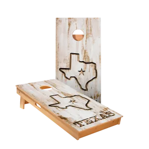 Hometown Of Texas Star Cornhole Boards