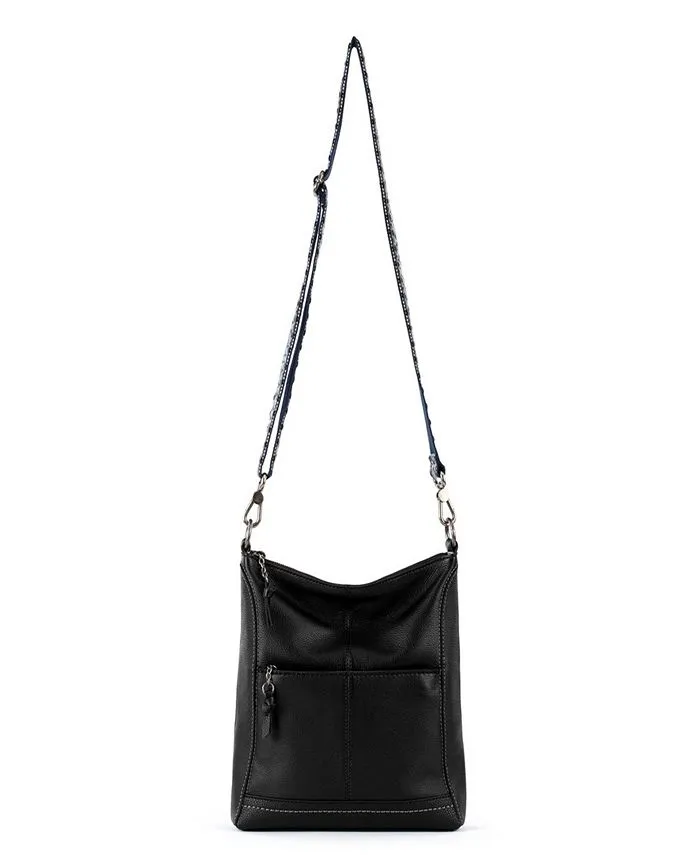 Lucia The Sak Women's Leather Crossbody Bag, Black