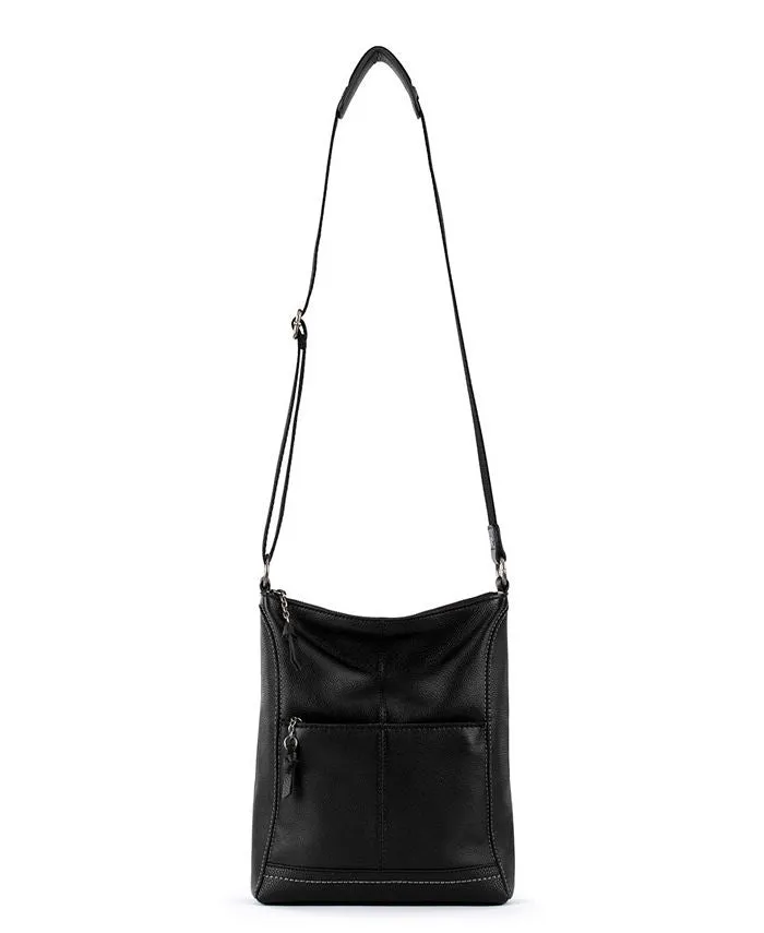 Lucia The Sak Women's Leather Crossbody Bag, Black