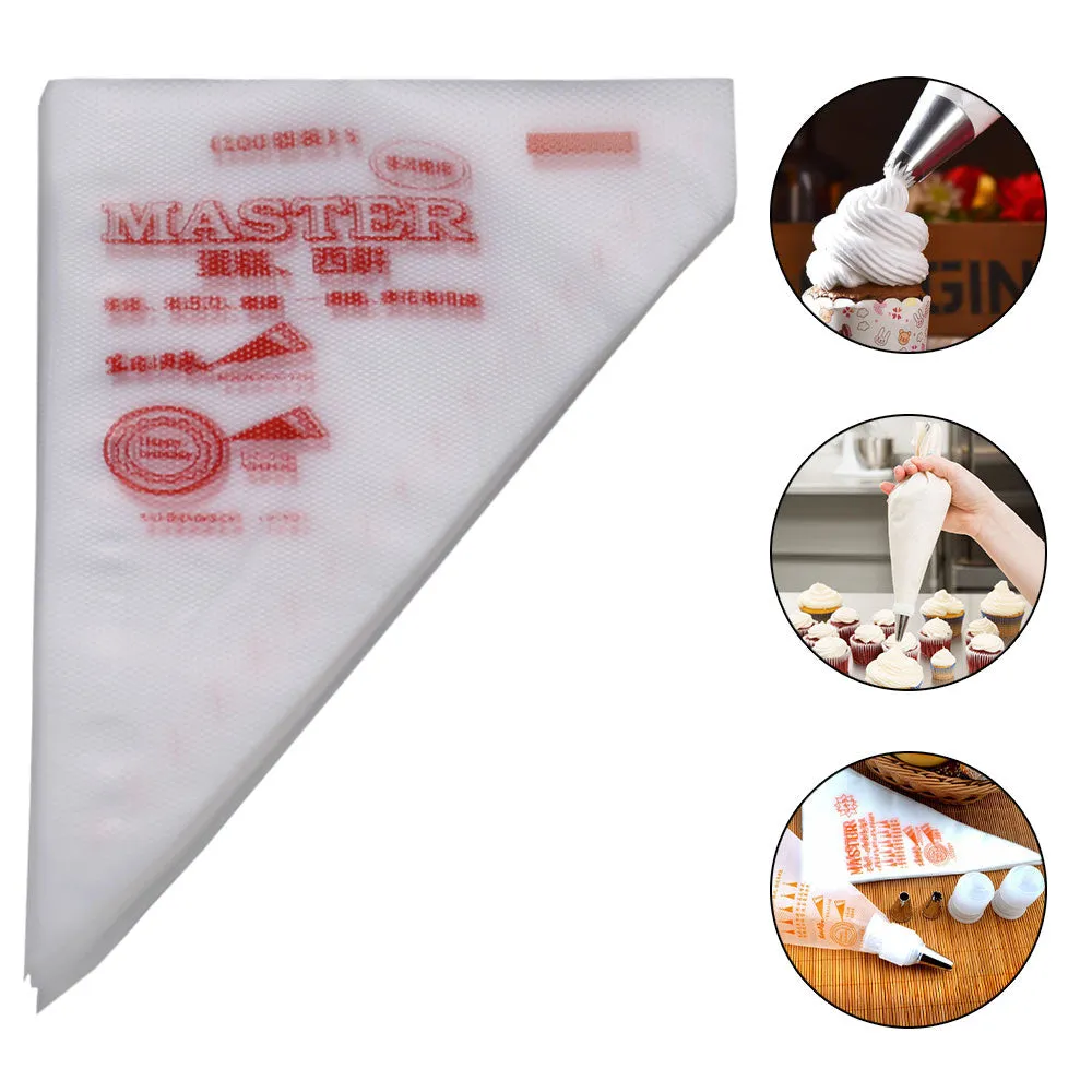 Master Disposable Piping Bags 100Pcs Pack 12 Inch