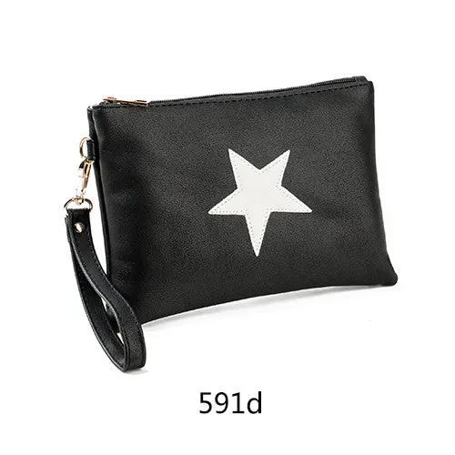 Miyahouse Brand Designer Women Day Clutches Bag Star Design Envelope Ladies Evening Party Bag Soft Leather Handbags High Quality