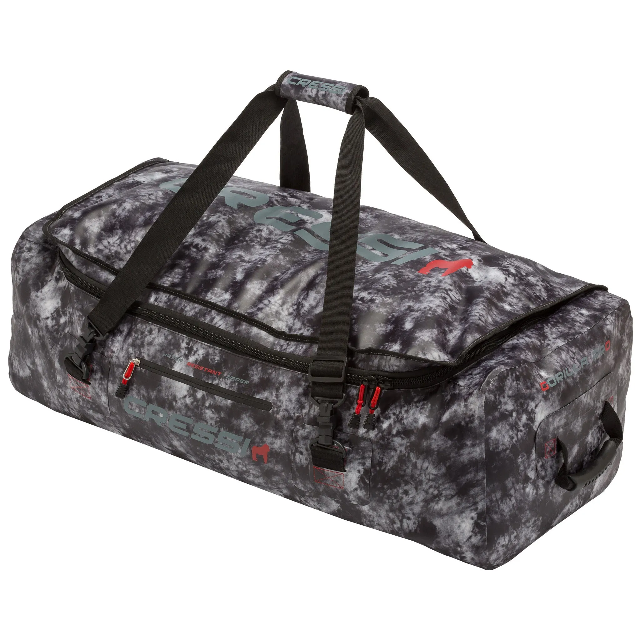 Open Box Cressi Gorilla Pro XL Roomy Bag - Grey Camouflage