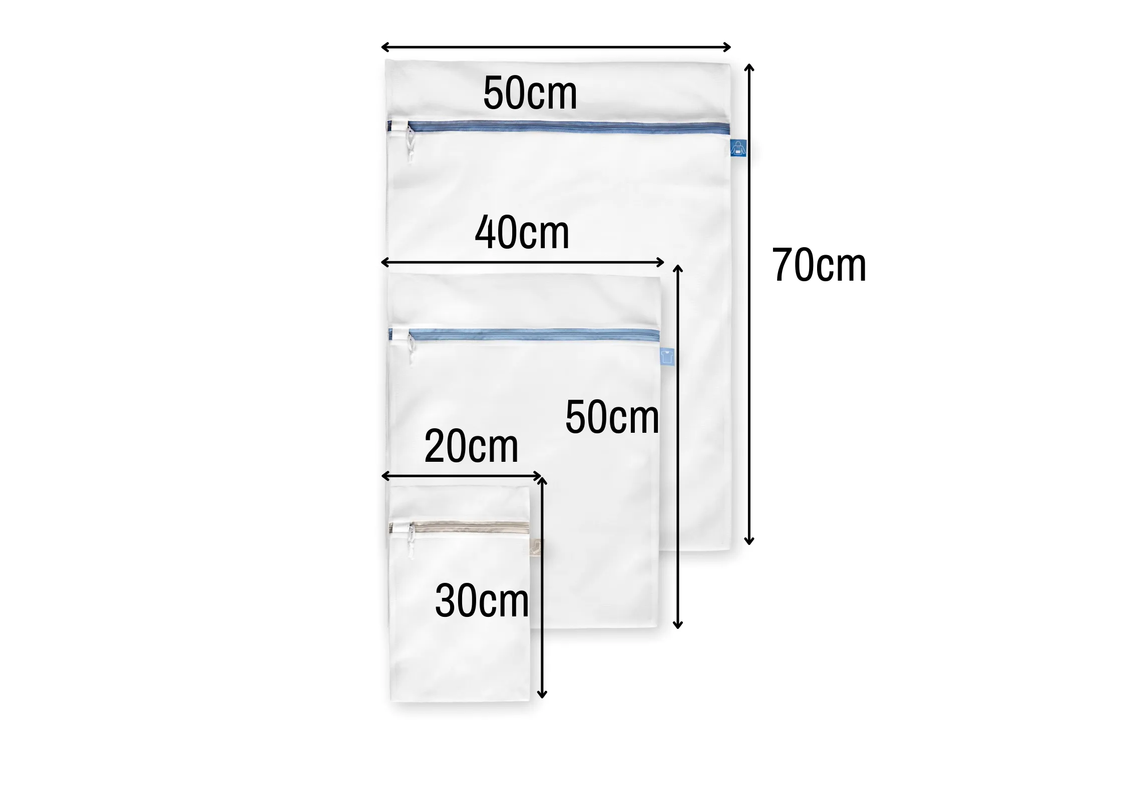 R6087.01 Rayen Laundry Bags (Set of 3)