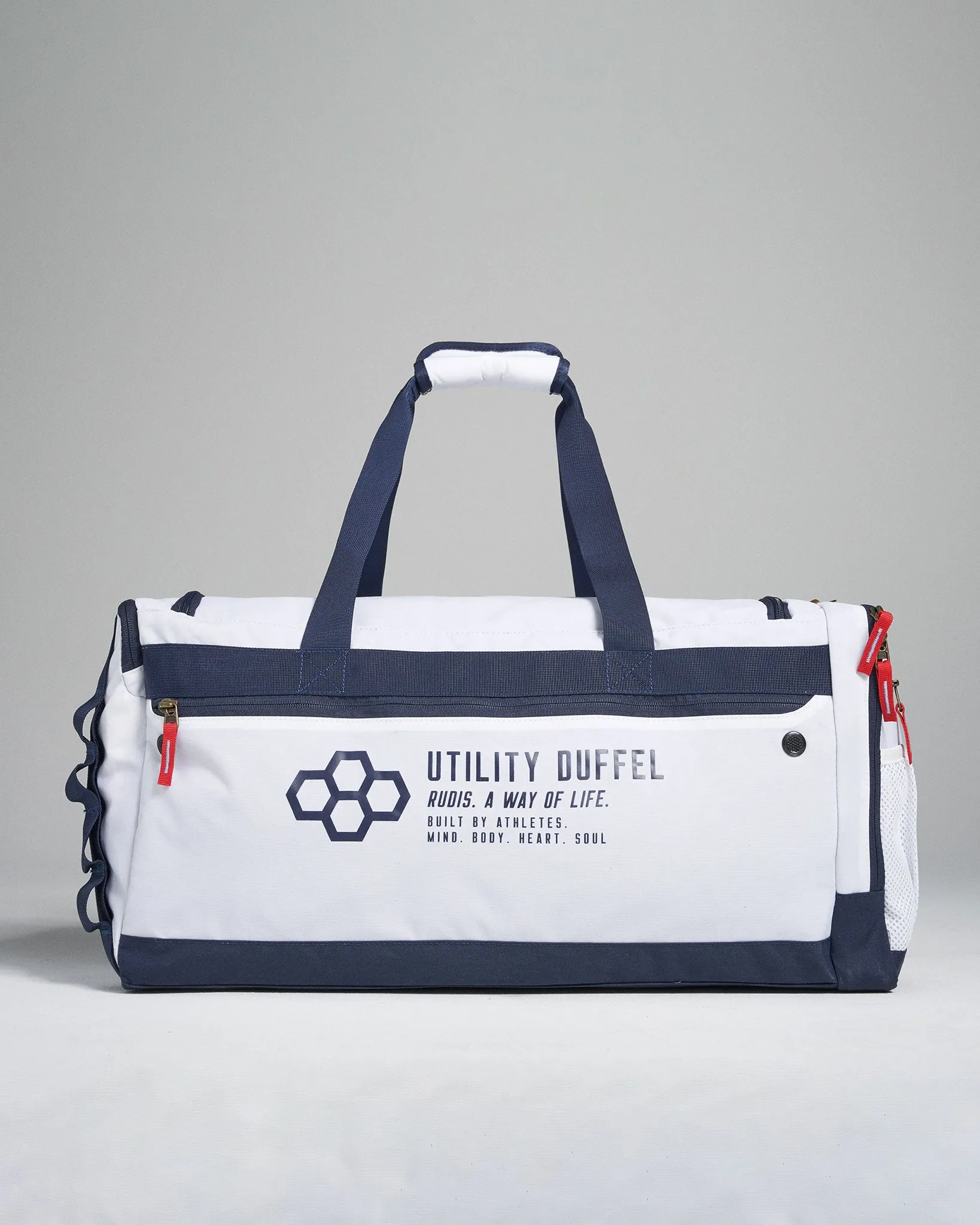 RUDIS Utility Duffel Bag - White