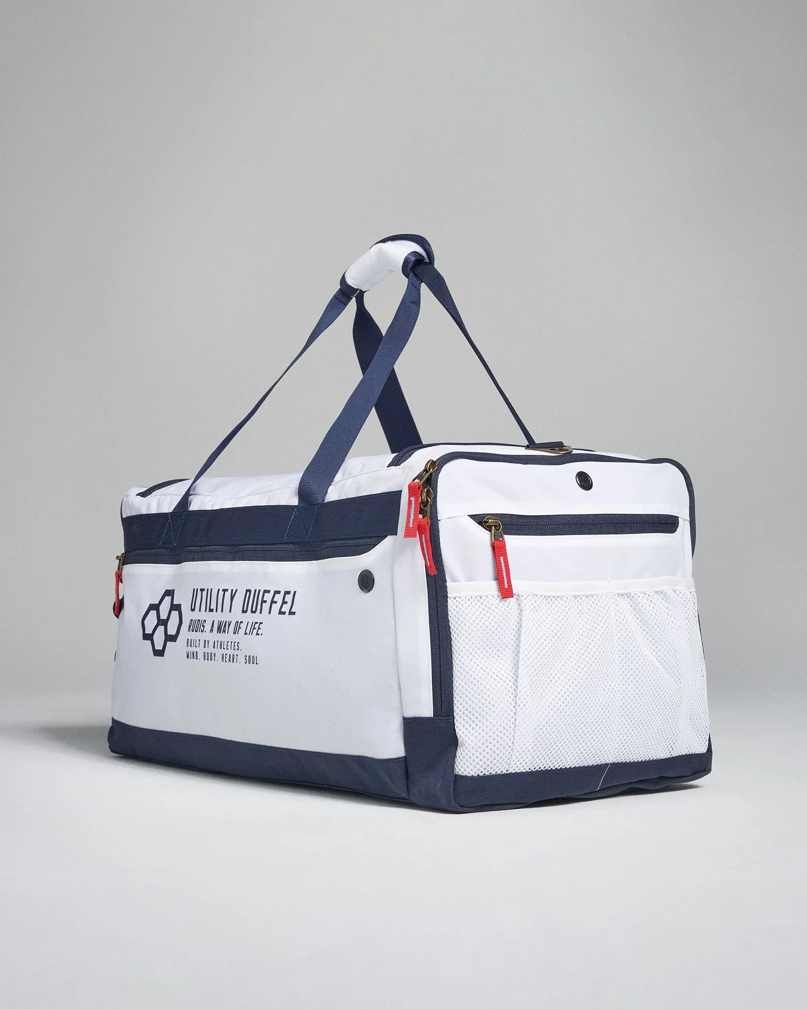 RUDIS Utility Duffel Bag - White