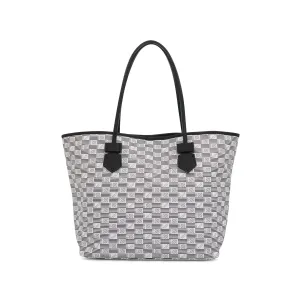 Saint Tropez Tote MM in White/Milk