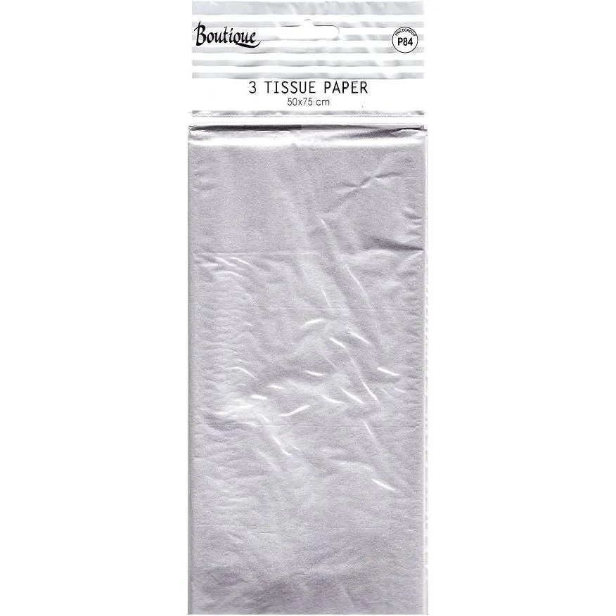 Silver Tissue Paper Pictura