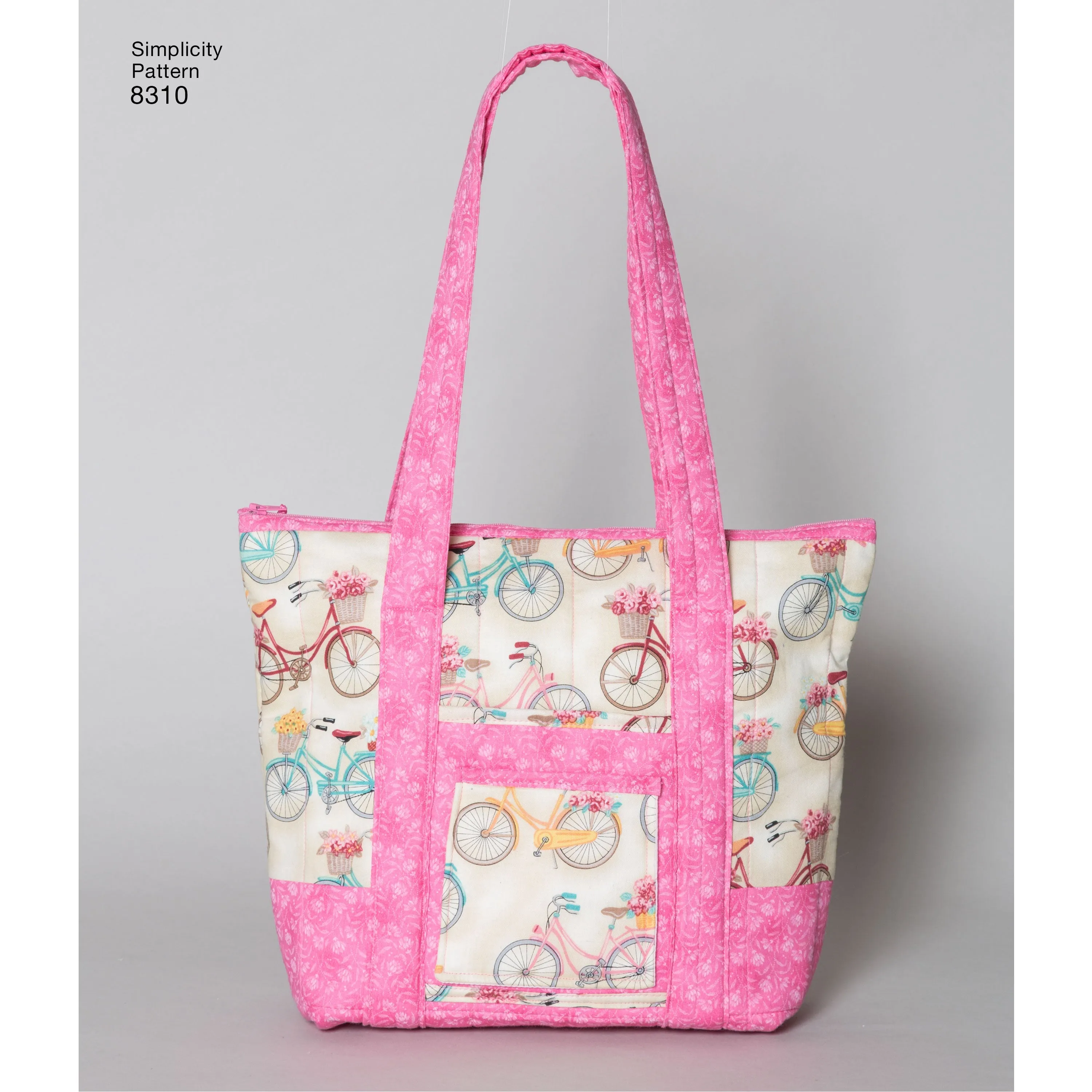 Simplicity Pattern 8310 Quilted Bags in Three Sizes