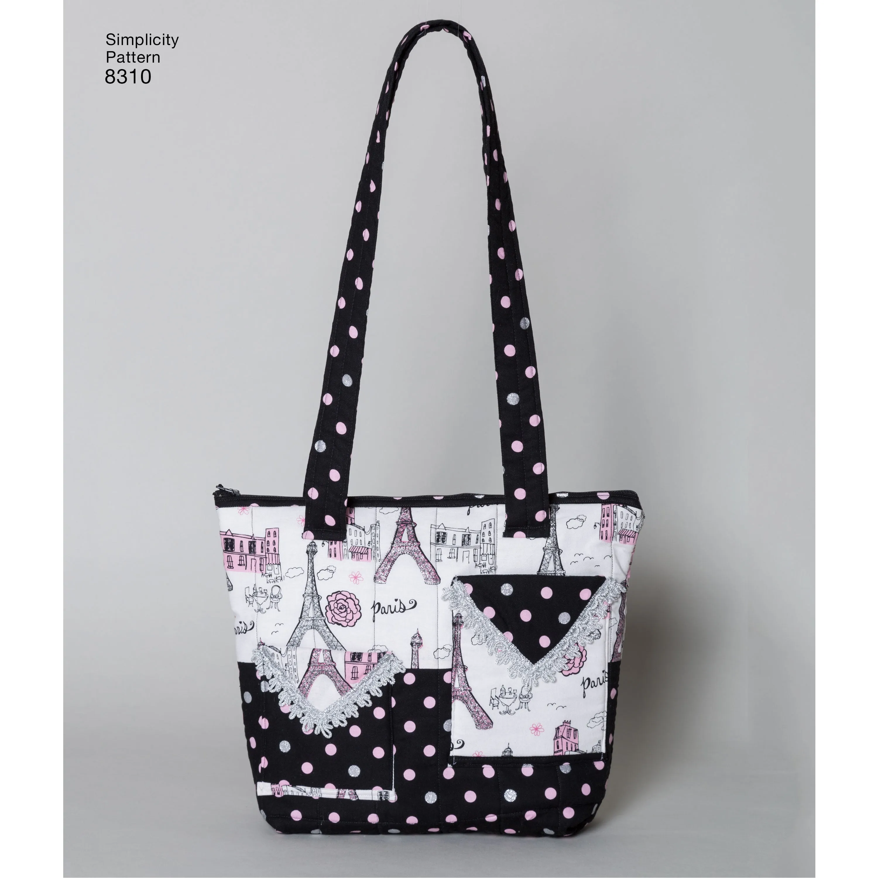 Simplicity Pattern 8310 Quilted Bags in Three Sizes