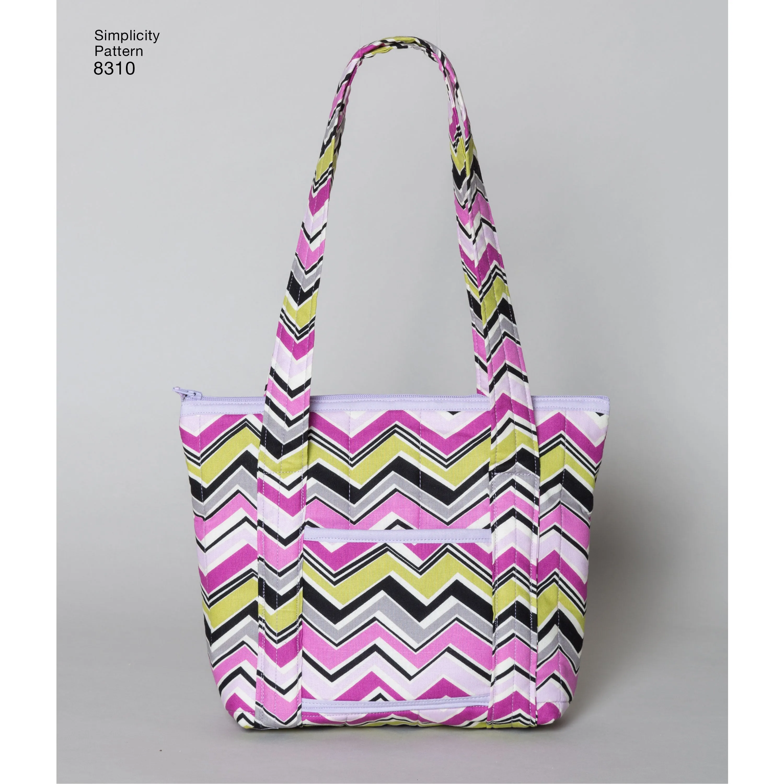 Simplicity Pattern 8310 Quilted Bags in Three Sizes