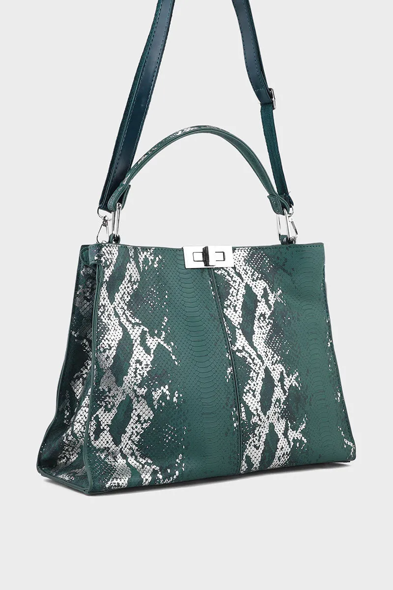 Top Handle Hand Bags BH0069-Green