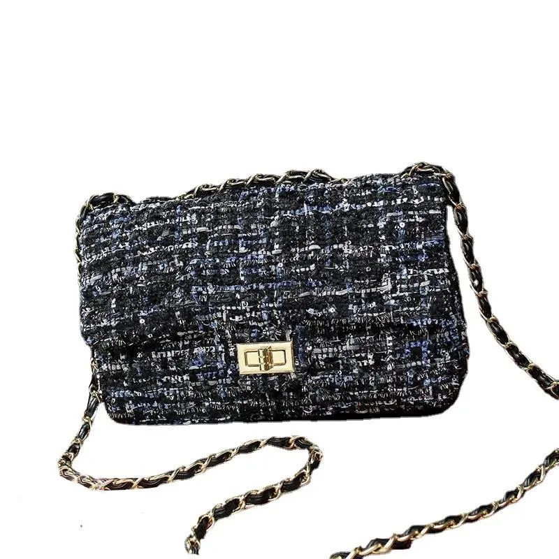 Trendy Versatile Ladies' Woolen Handbag