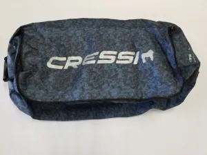 Used Cressi Gorilla Pro XL Roomy Bag - Blue Camouflage