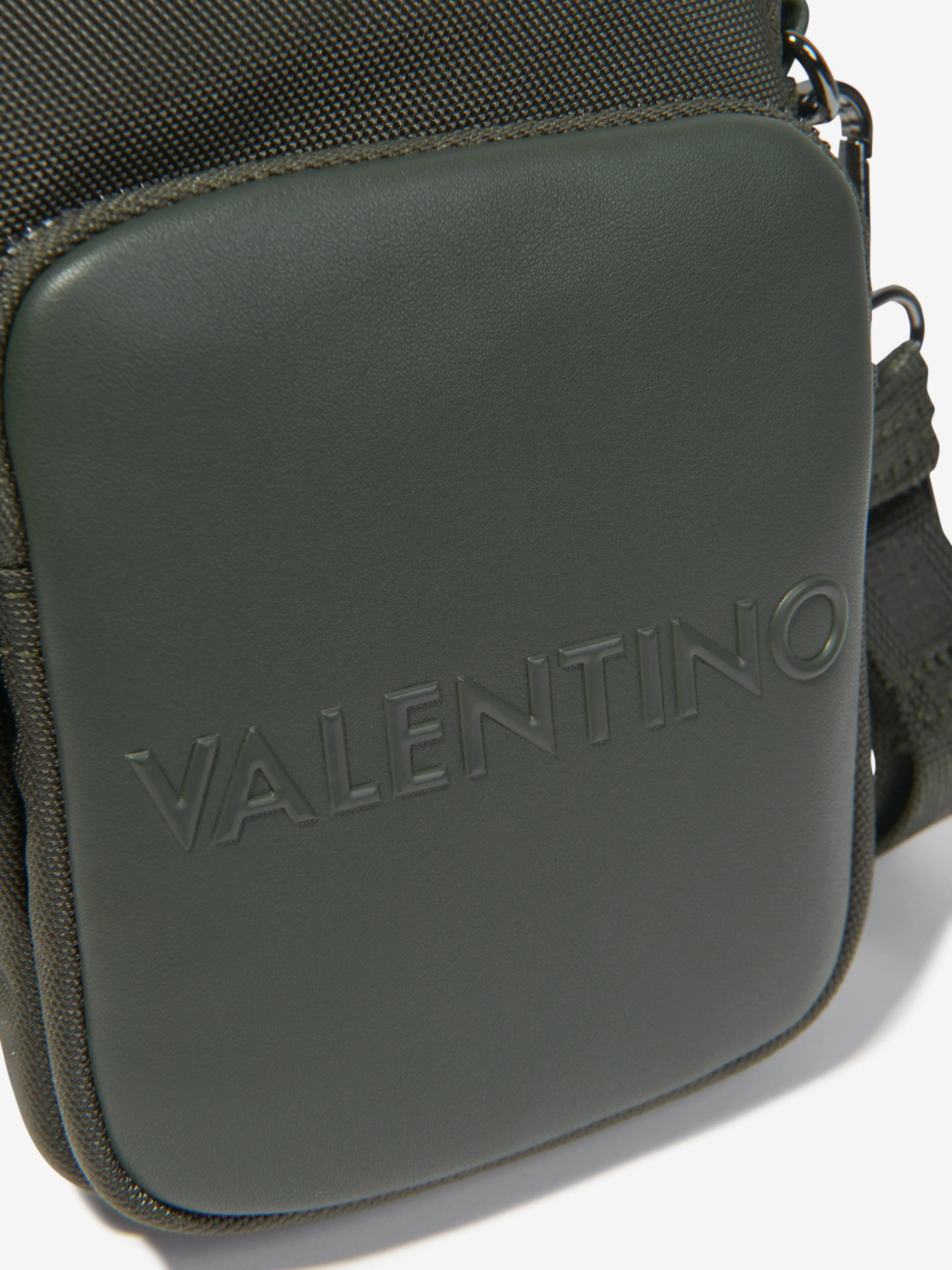 Valentino Boys Cristian Crossbody Bag in Green (W: 3cm)