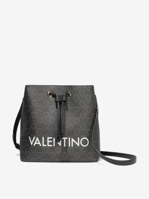 Valentino Girls Liuto Bucket Bag in Black