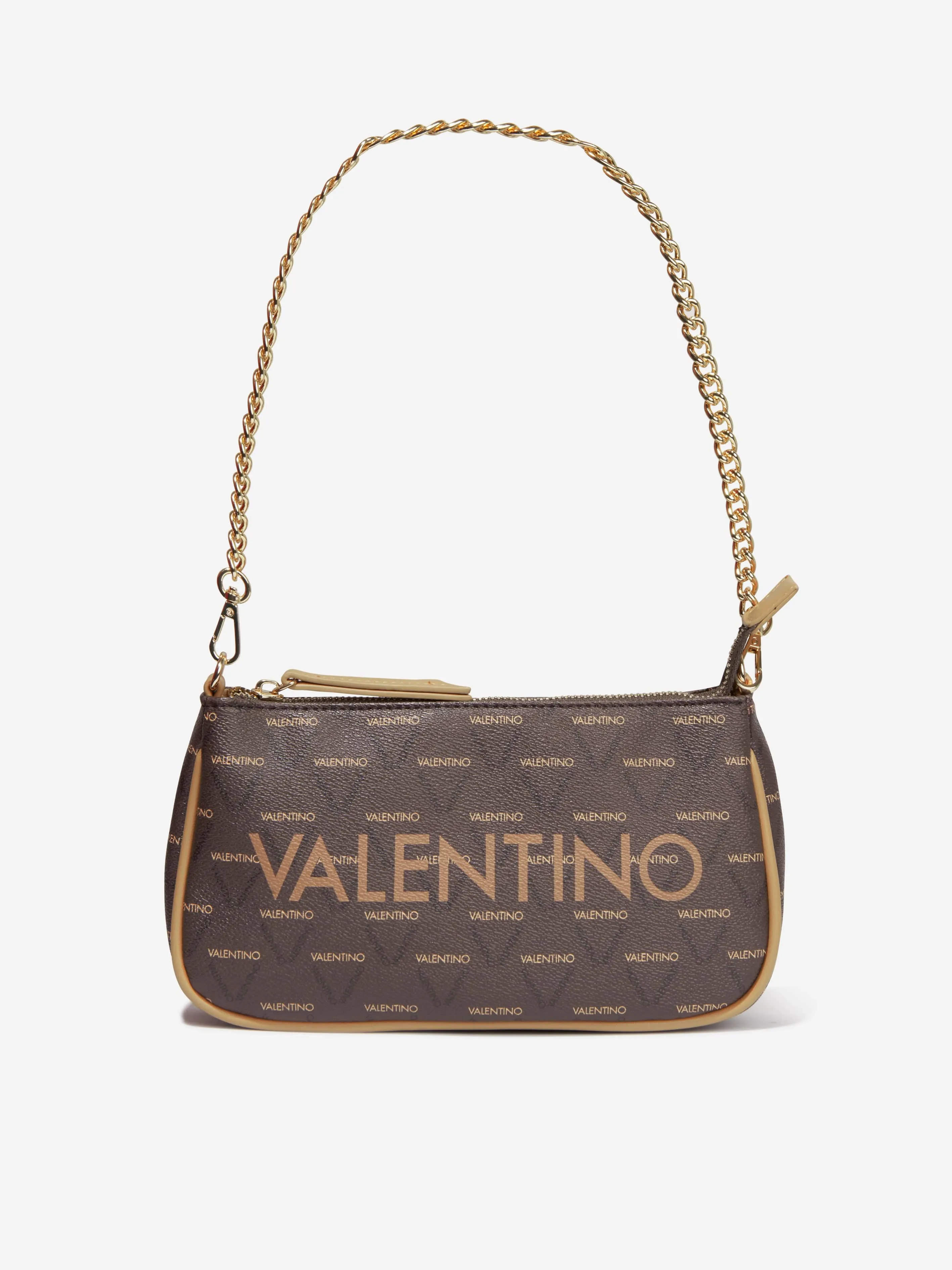 Valentino Girls Liuto Pochette in Brown