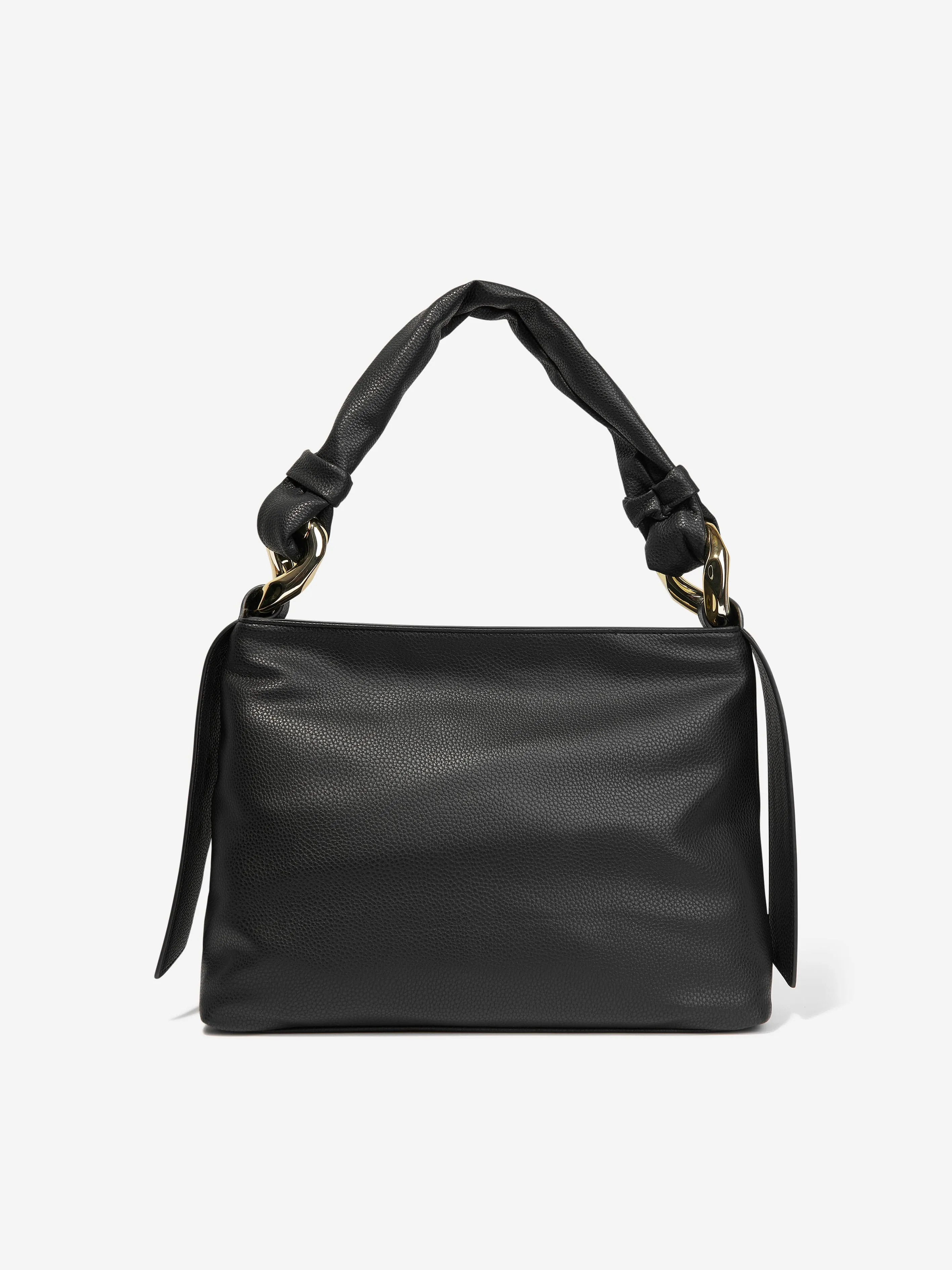 Valentino Girls Ring Hobo Bag in Black (W:35cm)