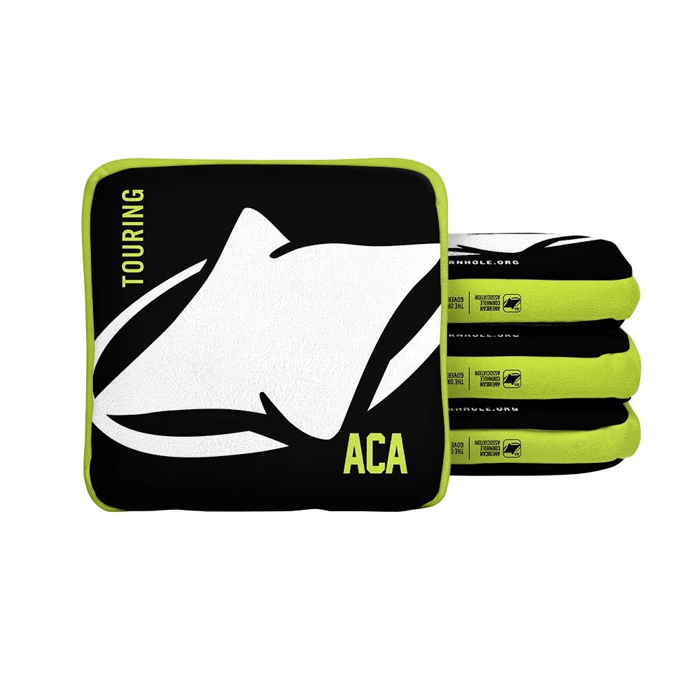 White ACA Logo Synergy Edge Cornhole Bags