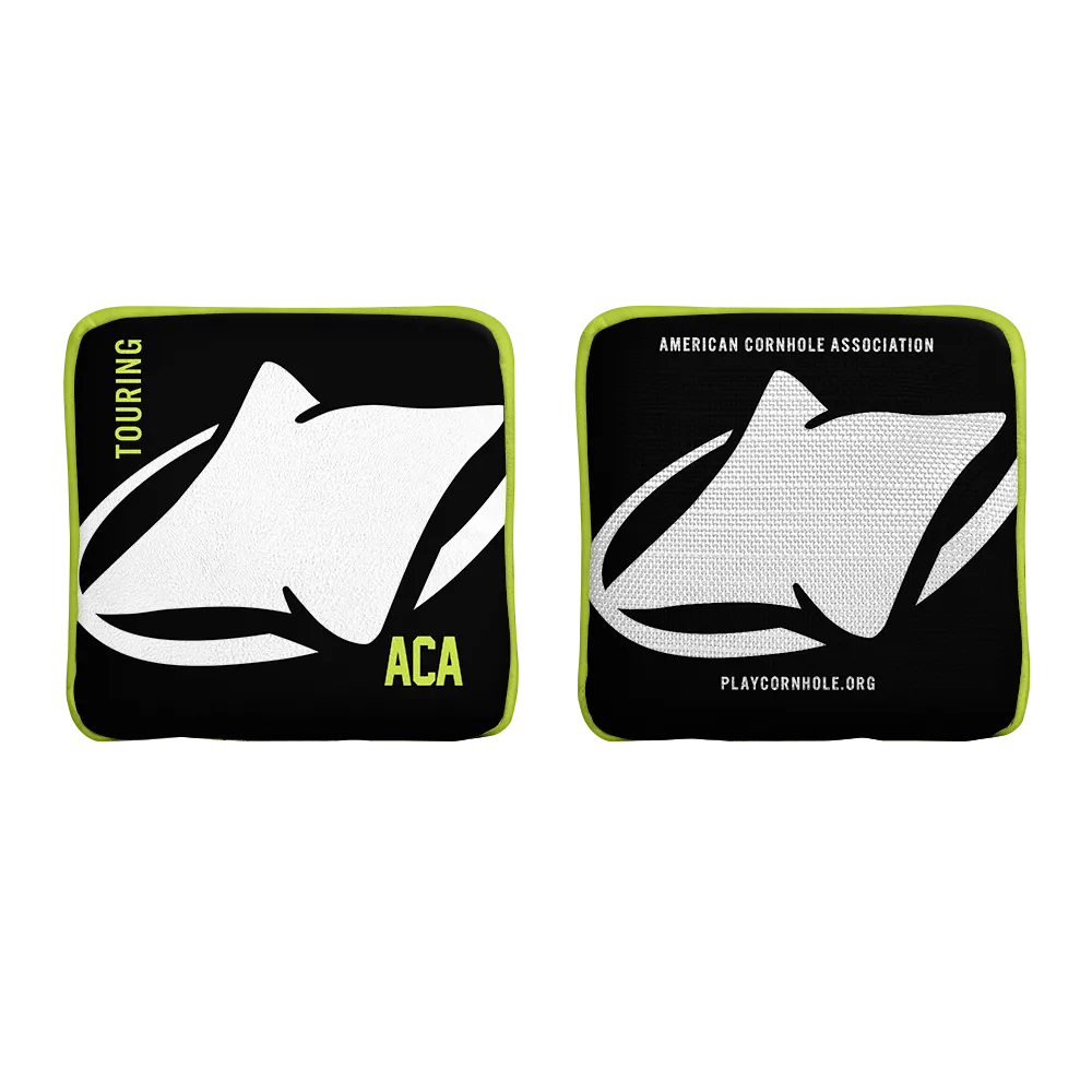 White ACA Logo Synergy Edge Cornhole Bags