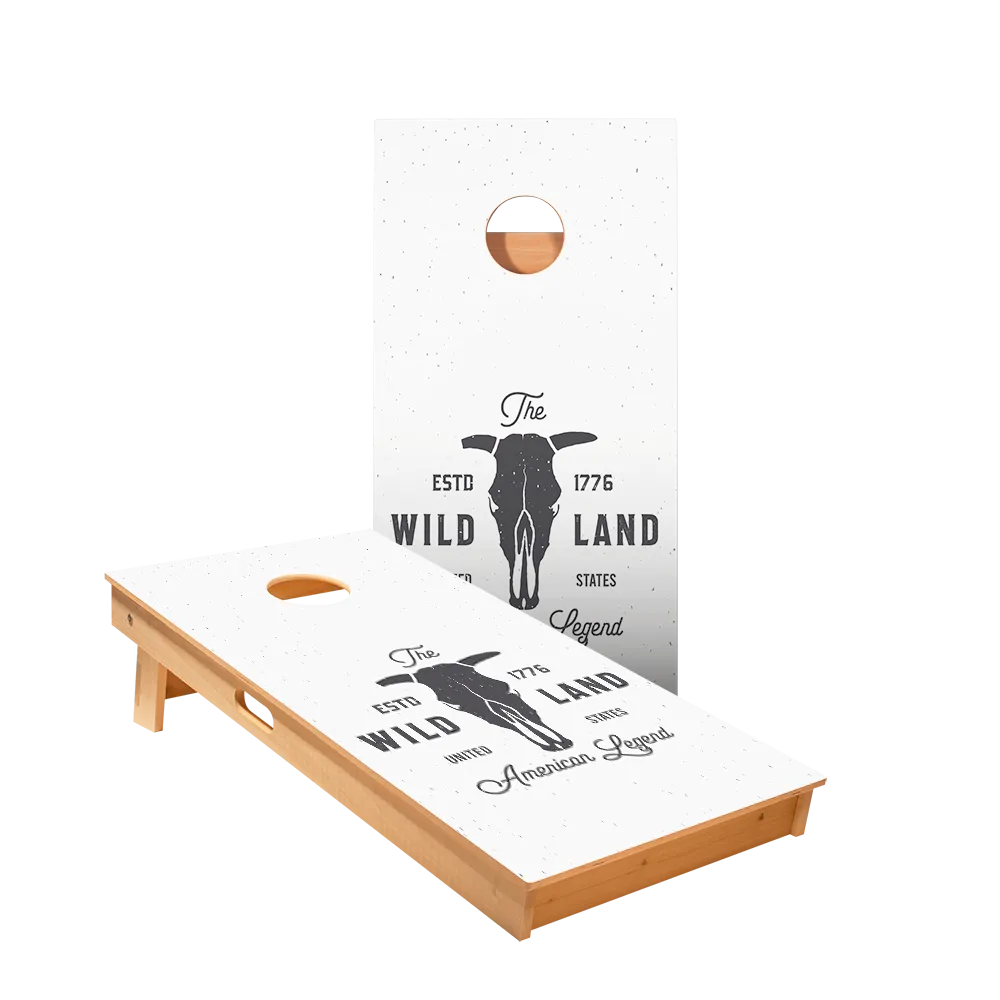 Wild Land Star Cornhole Boards