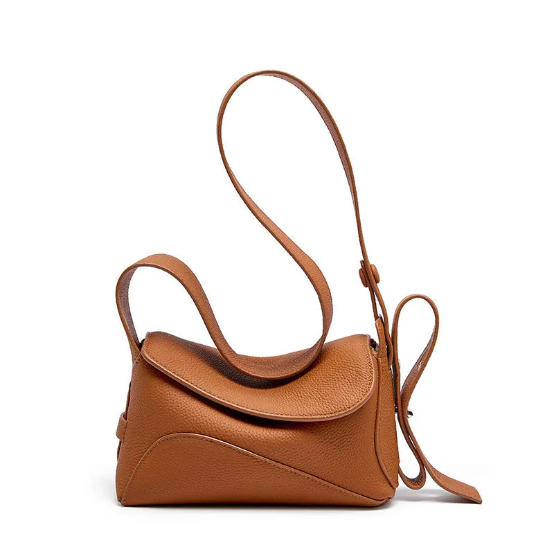 Women Minimalist Stylish Leather Tote Shoulder Bag