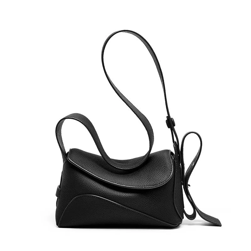 Women Minimalist Stylish Leather Tote Shoulder Bag