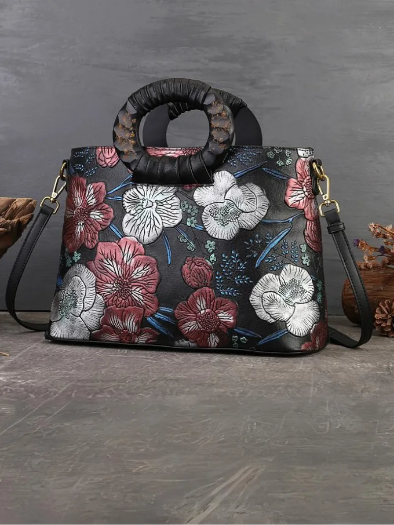 Women's Every Occasion Beautiful Tote Versatile Flower Bag